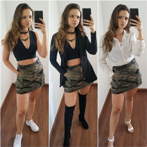 Look Com Saia Cargo Curta - Saia Cargo Curta 2024: Cores, Modelos e Ideias de Look para arrasar!