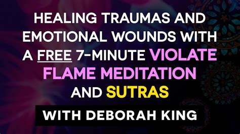 FREE Violet Flame Meditation by Deborah King / Deborah King Guided ...