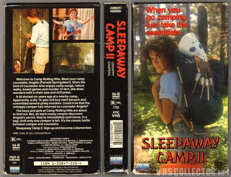Sleepaway Camp 2 Vhs