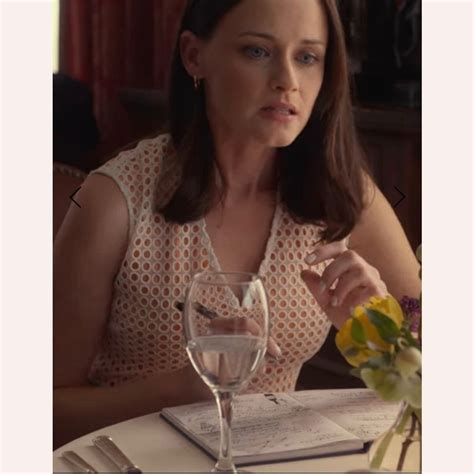 Aso Rory Gilmore - A Year In The Life Crochet Dress - Gem