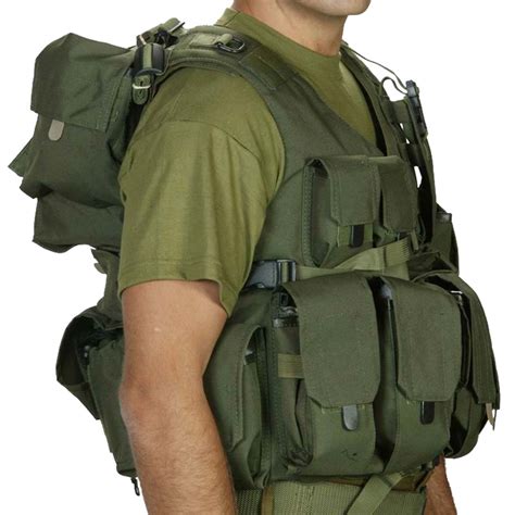 hagor sayeret tactical combat vest   rifle mag pockets zahal