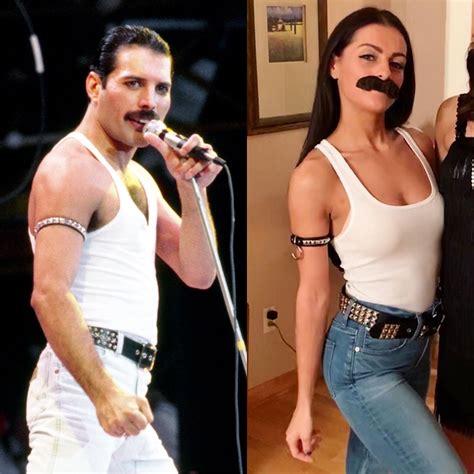 #FreddieMercuryHalloweencostume #freddiemercuryliveaid #
