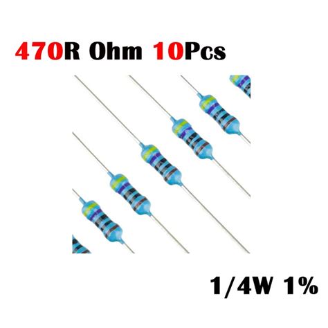 resistor  ohm    ohm   metal film   pcs shopee