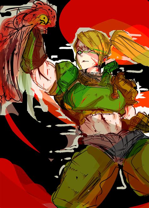 DOOM So I put Samus Aran in the Doom Slayer's armor. - DOOM