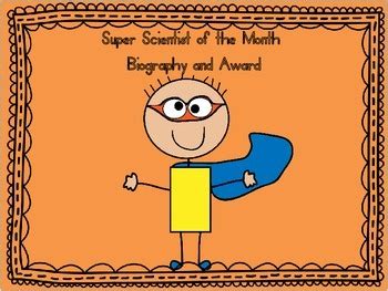 Super Scientist of the Month Award and Biography by SuperDaveScience