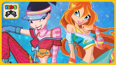 Winx Club: Rocks the World * Клуб Винкс - танцевальная игра для девочек ...