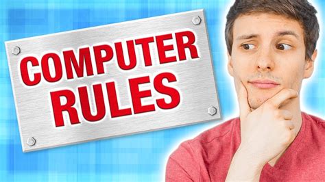Top 10 Computer Rules (NEVER Break These!) - YouTube