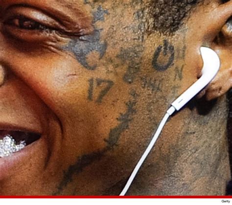Lil Wayne's Face Tattoos -- Too Close For Comfort