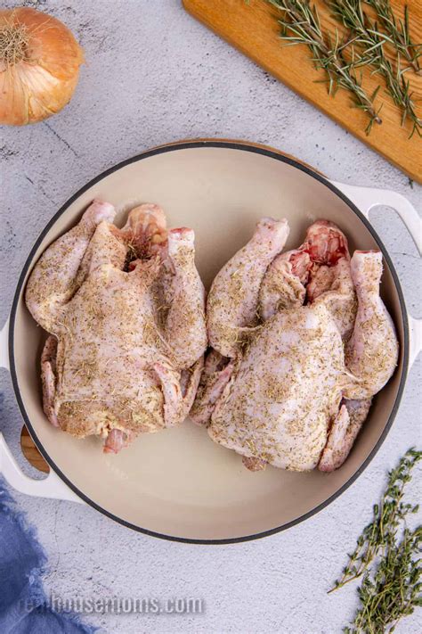 Cornish Game Hen Alive - Chefinoz
