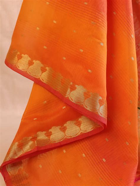 dupatta orange