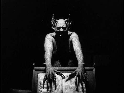 black and white, book, devil, evil, haxan, obscure - image #12232 on ...