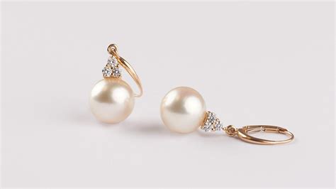 Pearl Earrings | Pearl Studs, Plain & Diamond Dangle | Pearl Paradise