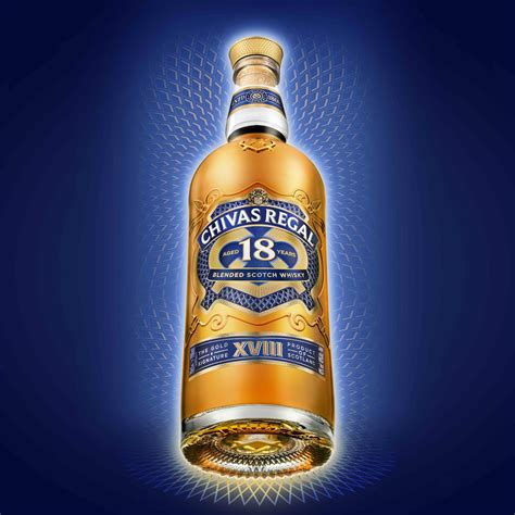 Chivas Regal 18 Unveils Sleek New Packaging Created by Nude Brand