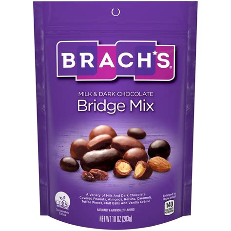 Brach's Milk and Dark Chocolate Bridge Mix, 11 Oz. - Walmart.com ...