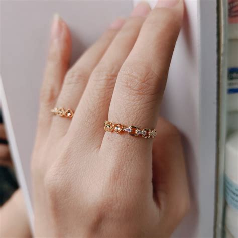 jual cincin model love kekinian cantik  unik shopee indonesia