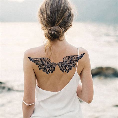 Wings Tattoo on Back Shoulder: 10 Stunning Designs to Inspire Your Next ...