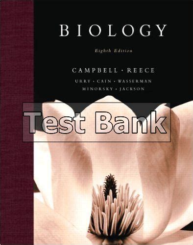 Biology 8th Edition Campbell Test Bank