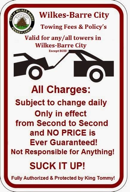 Wake Up Wilkes Barre: Predatory towing OK in The WB