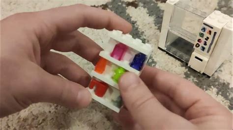 Собираем LEGO автомат с едой - YouTube