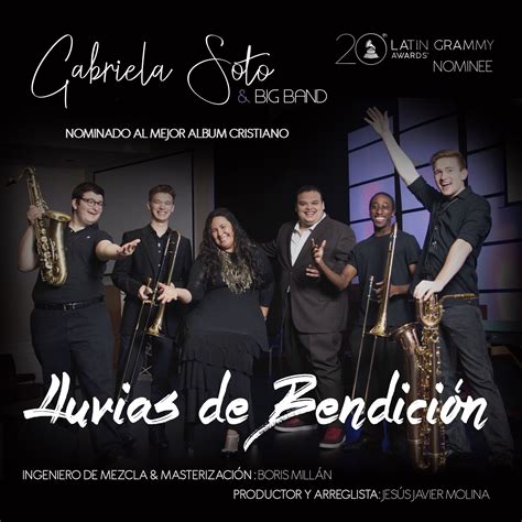 Gabriela Soto, única artista femenina nominada a mejor álbum cristiano