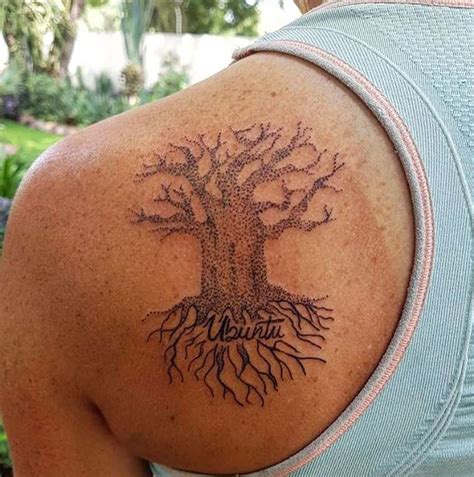 African Baobab Tree Tattoo | Best Tattoo Ideas