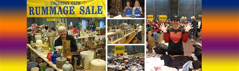 Annual Rummage Sale - The Thursday Club