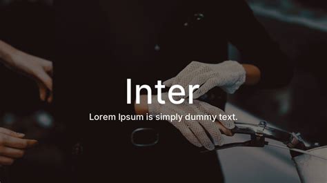 Inter Font Family : Download Free for Desktop & Webfont