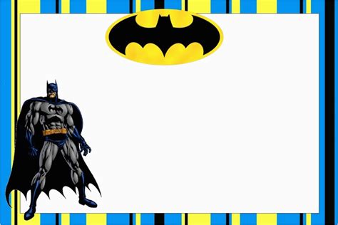 Batman Birthday Invitation Template | BirthdayBuzz