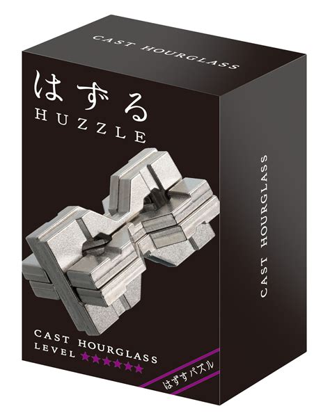 Hanayama Huzzle Cast Hourglass Hjärnpussel i metall - Knep och knåp ...