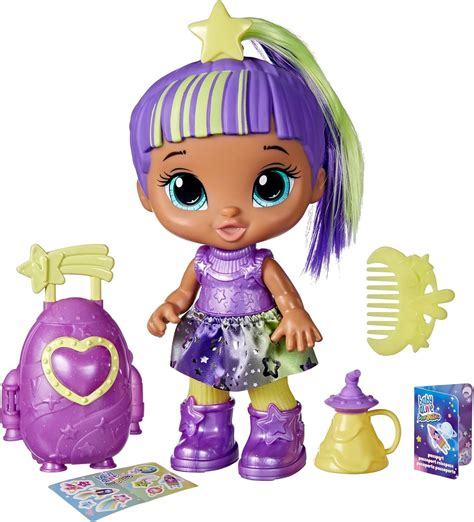 Baby Alive Star Besties Doll, Lovely Luna, 8-inch Space-Themed Doll for