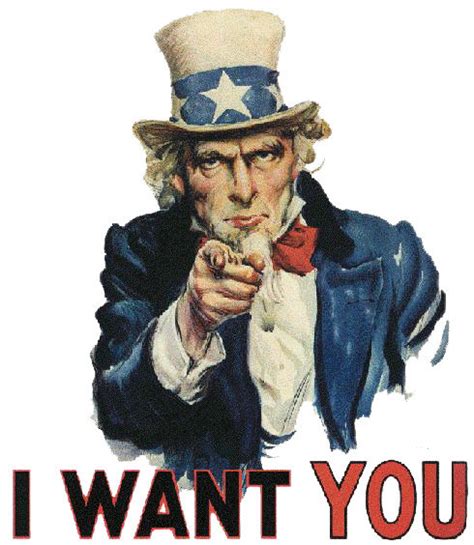 Uncle Sam's "I Want You" Poster | Know Your Meme