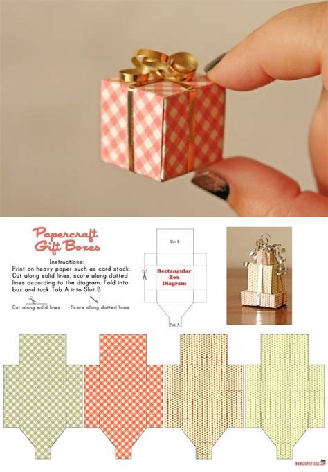 Paper crafts, Tiny gifts, Crafts