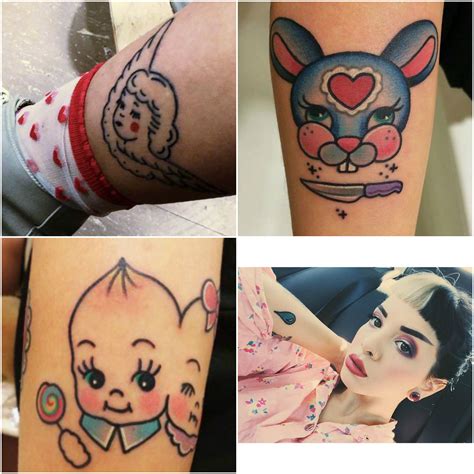 melanie martinez inspired tattoos jrau
