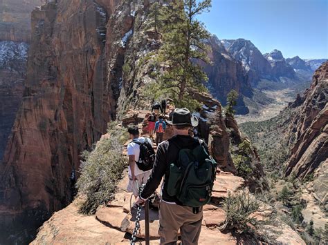 Hiking with my Dad in Zion National Park, Utah 2018. : r/hiking