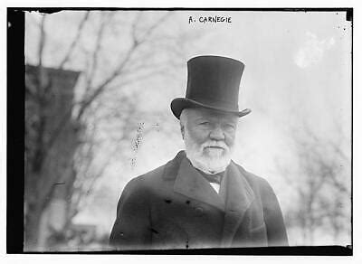 Andrew Carnegie,1835-1919,industrialist,American steel industry ...