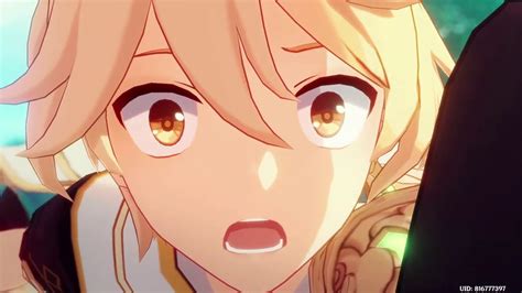 SHOCKING FACE AETHER Genshin Impact CUTSCENE - YouTube
