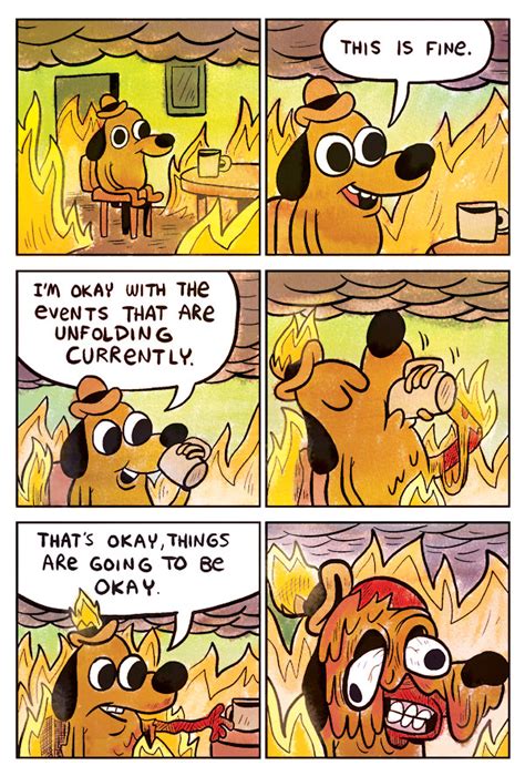 This Is Fine creator explains the timelessness of his meme - The Verge