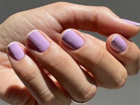 Uñas acrílicas moradas, la tendencia invernal para lucir elegante en la ...