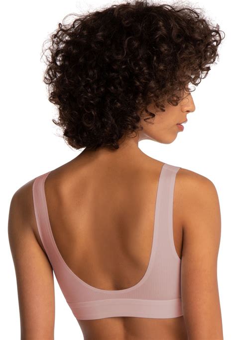 Cotton Scoop Neck Bralette - Wolford