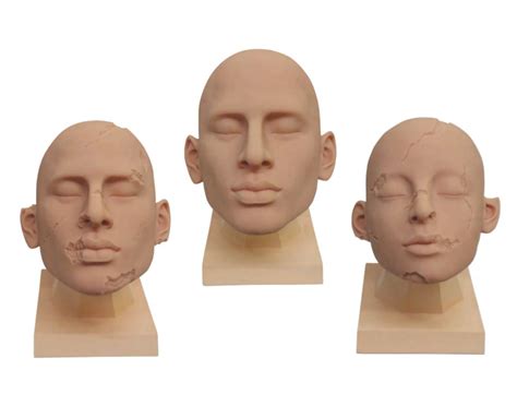 Силиконовая голова для тренировки Cosmetic Head (Dodge) - TanatoService