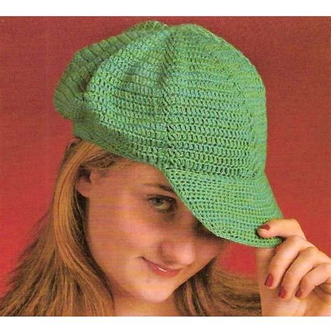 CROCHET Newsboy Cap PATTERN - Crochet Newsboy Hat Pattern – Crochet Hat