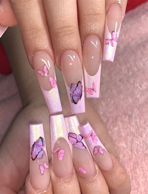 acrylic nails coffin pink long square acrylic nails summer acrylic