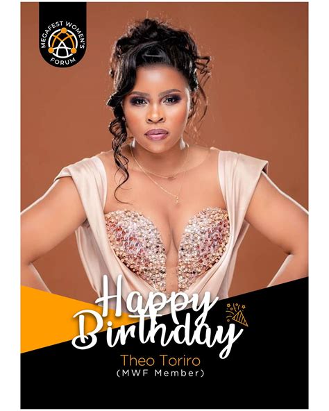 Motivate Women's Forum - Happy birthday Theodora Toriro 🥳 #