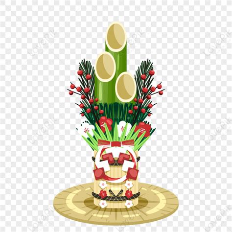 kadomatsu japanese  year traditional decorationpresentation