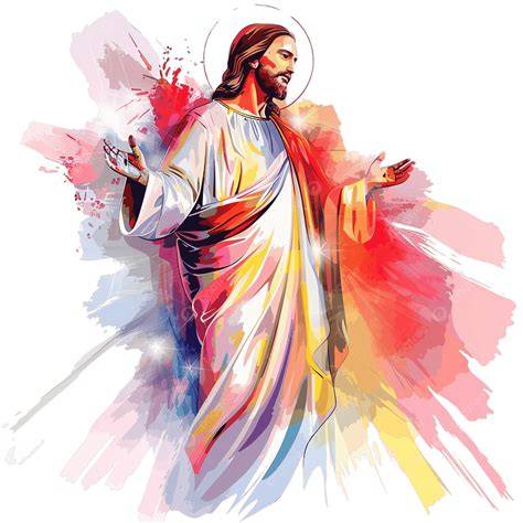 Divina Misericórdia Jesus Cristo Misericordioso Colorido PNG , Santo