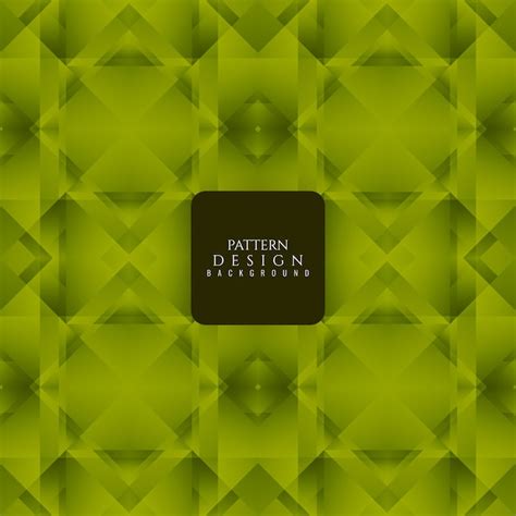 vector abstract green geometric pattern background
