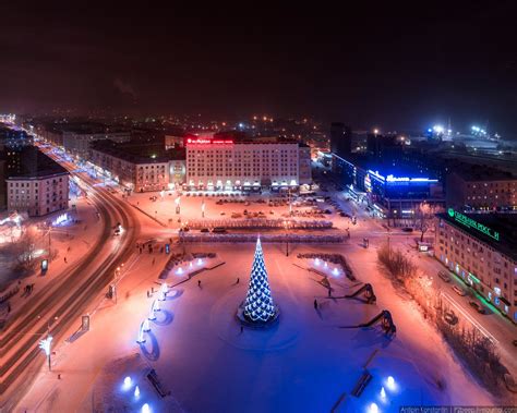 Winter in the arctic Murmansk · Russia Travel Blog