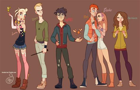 Harry Potter Crew Fan Art by MeoMai on DeviantArt
