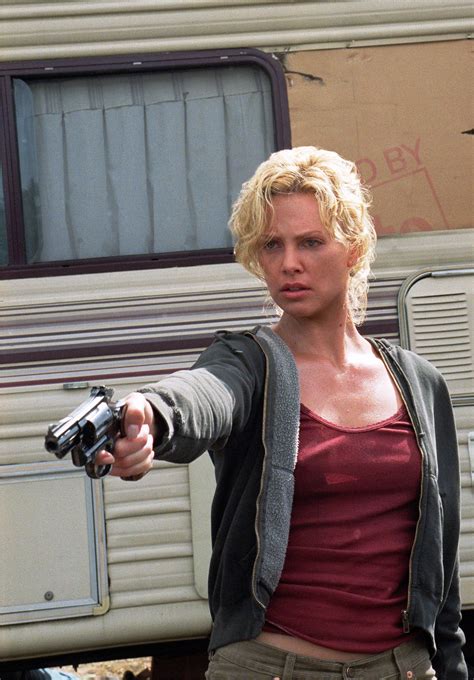 "Trapped" movie still, 2002. Charlize Theron as Karen Jennings.