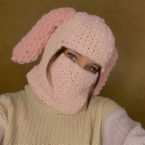 Балаклава зайчик | Crochet clothing and accessories, Diy crochet ...